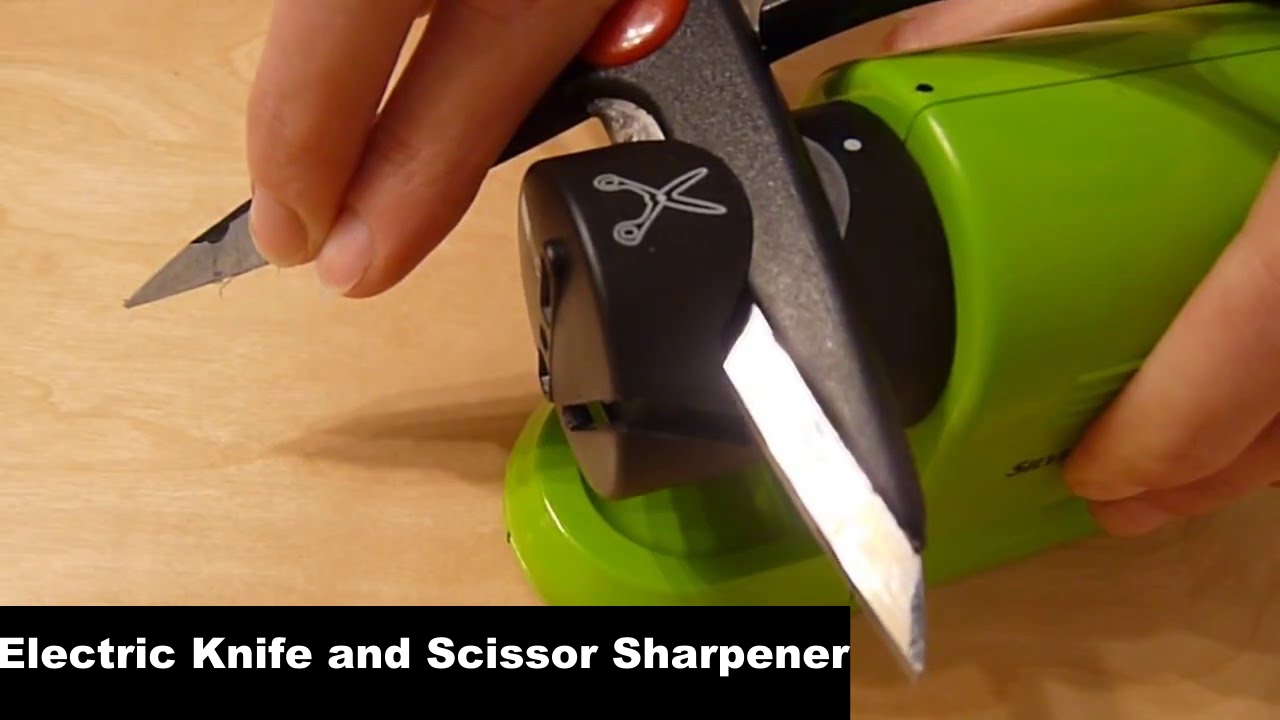 Electric Knife and Scissor Sharpener